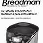 Breadman Tr 700 Manual