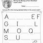 Writing Capital Letter A Worksheet