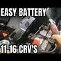 2017 Honda Crv Battery Replacement Reset