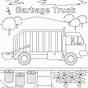 Printable Garbage Truck