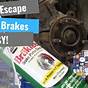 Change Rear Brakes On 2013 Ford Escape