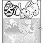 Free Printable Easter Maze