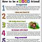 Healthy Vs Unhealthy Friendships Worksheet