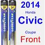 Honda Civic 2020 Wiper Blades Size