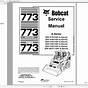 Bobcat 773 Manual