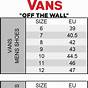 Vans Kids Size Chart