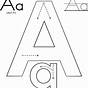 Letter A Printable Worksheets For 3 Year Olds