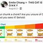 The Chonk Chart Cat