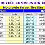 Tire Size Width Chart