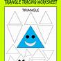 Triangle Shape Worksheets