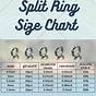 Vmc Split Ring Size Chart