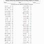 Mixed Operations With Integers Worksheet Pdf