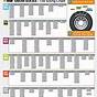 Tire Socks Size Chart