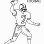 Football Printable Coloring Pages