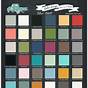 Color Chart For Paint