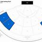 Xfinity Center Seating Chart With Rows
