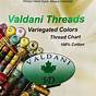Valdani Thread Color Chart