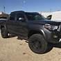 Charcoal Gray Toyota Tacoma