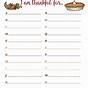 Gratitude In Recovery Worksheets