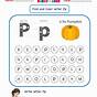 Worksheets For The Letter P