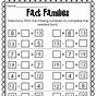 Related Facts Worksheet 1st Grade