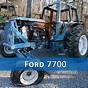 Ford 7700 Tractor Parts Diagram