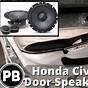 2000 Honda Civic Speaker Size