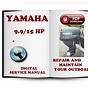 Yamaha 9.9 Outboard Manual
