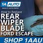 2011 Ford Escape Xlt Wiper Blades
