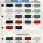 Ppg Automotive Paint Color Chart