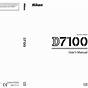 Nikon D7100 Manual Pdf Download