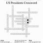 Presidents Crossword Puzzles