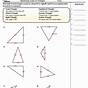 Types Of Triangles Geometry Worksheet