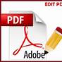 Adobe Won't Let Me Edit Pdf