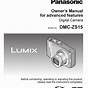 Lumix Zs40 Manual