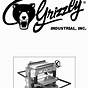 Grizzly G9717 Bench Grinder Owner Manual Schedule