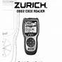Zurich Zr4 Instruction Manual