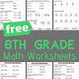 Math Worksheets 6