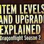 Dragonflight Mythic Plus Ilvl Chart