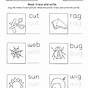 3 Letter Words Worksheets For Kindergarten