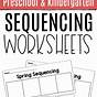 Sequence Worksheet For Kindergarten