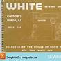 White 764 Sewing Machine Manual