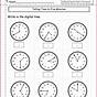 Time Worksheets Grade 2