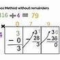 Box Method Long Division Worksheet