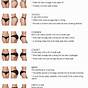 Victoria Secret Size Chart Pants