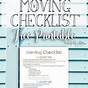 Moving Checklist Free Printable