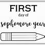 First Day Of First Grade Sign Printable