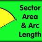Arc Length Sector Area Worksheets