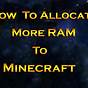 How To Allocate Memory To Minecraft