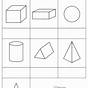 Printable 3d Shapes For Kindergarten